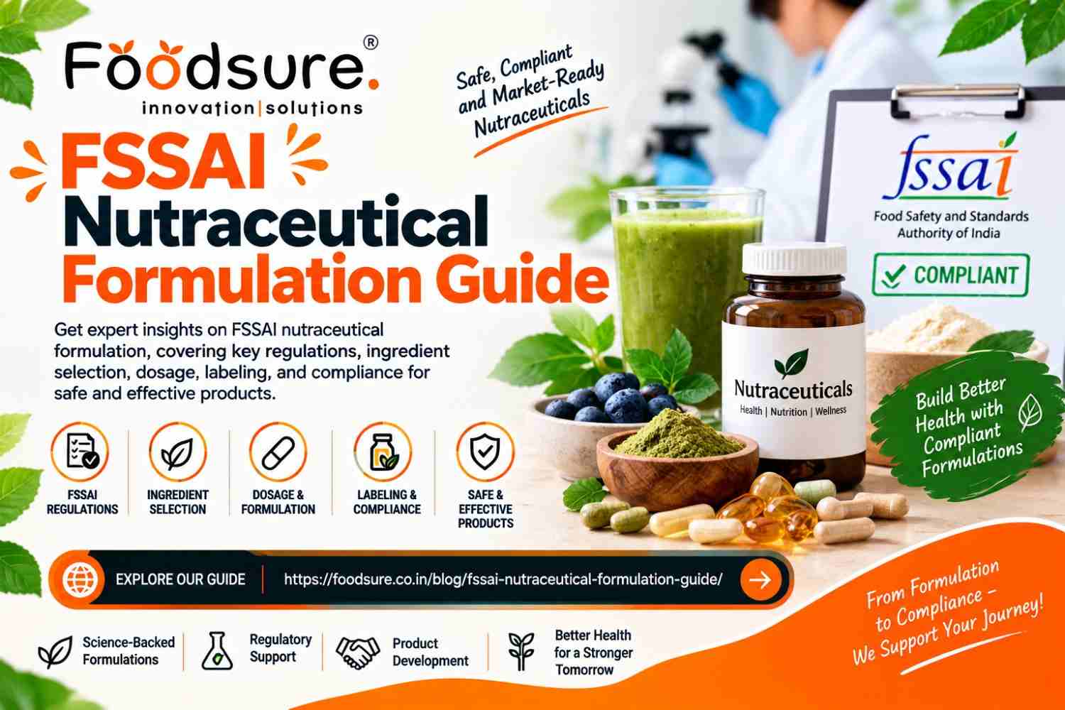  FSSAI Nutraceutical Formulation Guide for Safe Products