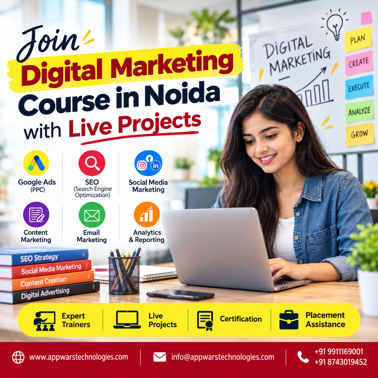 Join Digital Marketing Course in Noida with Live Projects