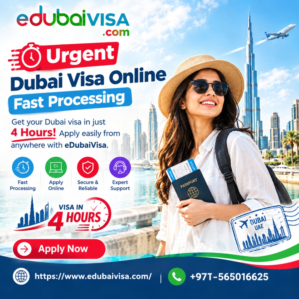  Urgent Dubai Visa Online – Fast Processing