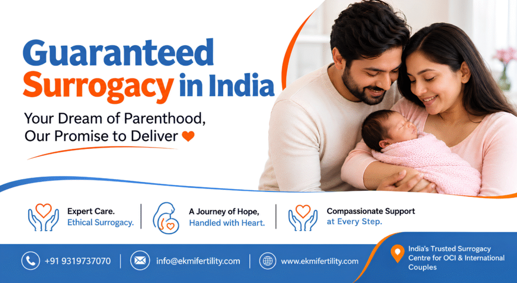  Guaranteed Surrogacy Program with Personalised Support