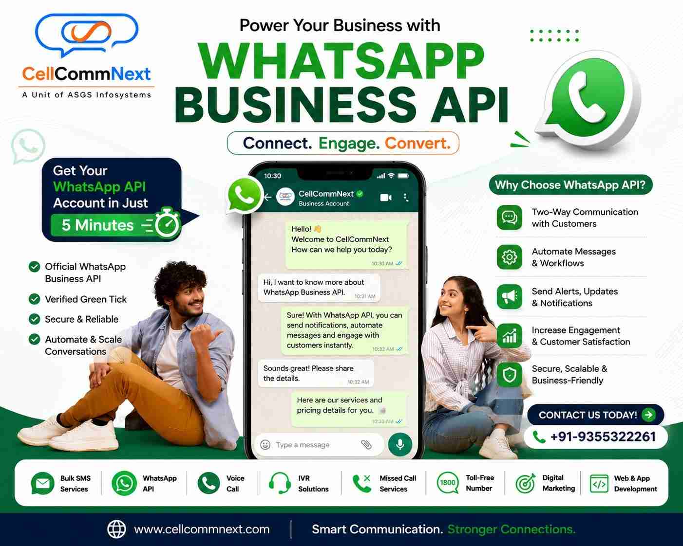  Trusted WhatsApp Business API Services Provider in India