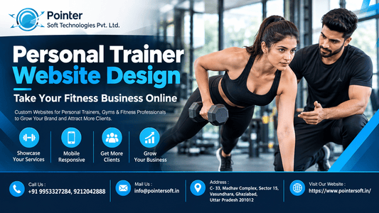  Personal Trainer Website Design India