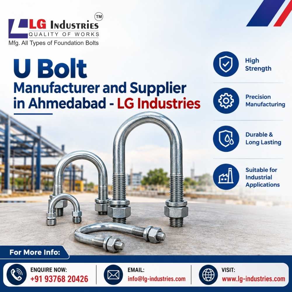 U Bolt Manufacturer and Supplier in Ahmedabad - LG Industries