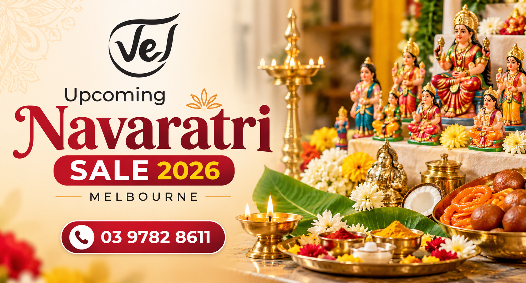  Upcoming Navaratri Sale 2026 Golu Dolls Pooja Items Victoria