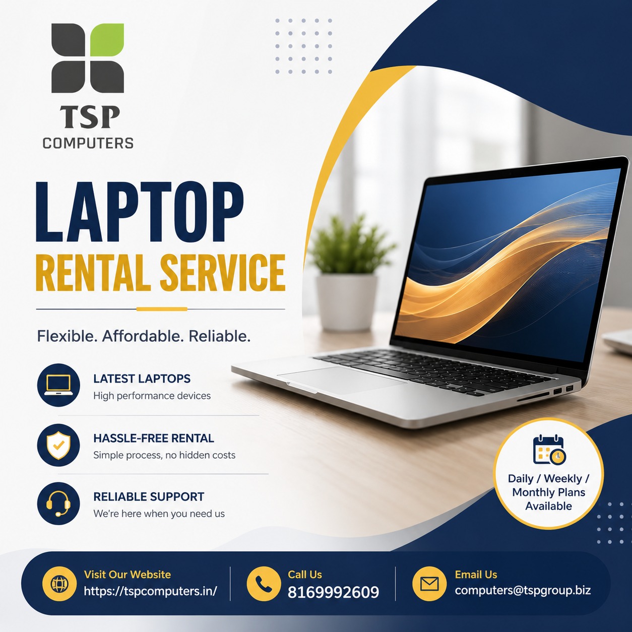  Office Laptop Rental Services in Navi Mumbai