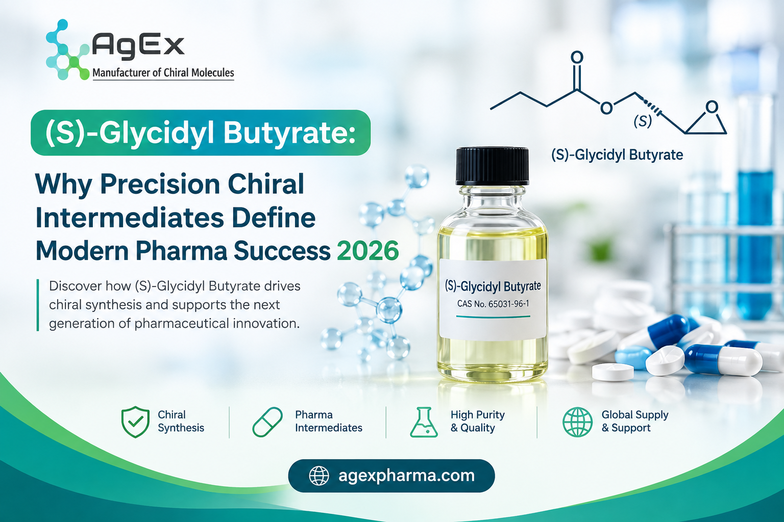  (S)-Glycidyl Butyrate Supplier for Pharmaceutical & Chemical Applications