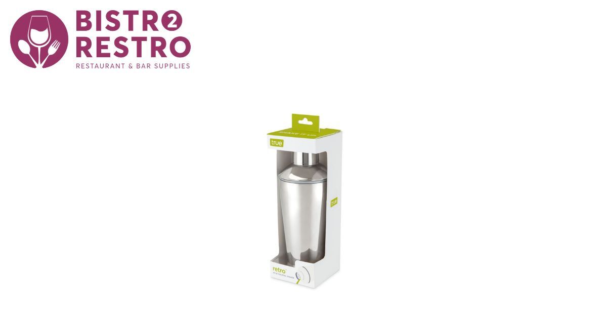  True 876718025334 Retro Cocktail Shaker