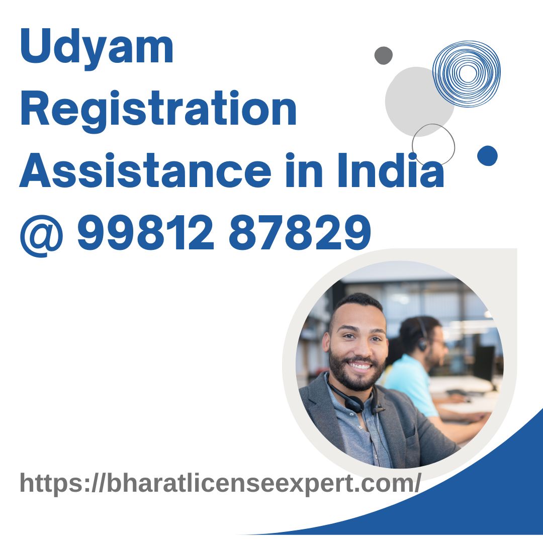  Udyam Registration Assistance in India @ 99812 87829
