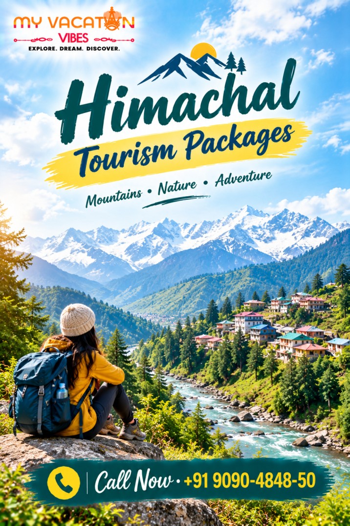  Reserve Himachal Tourism Packages Now +91 9090-4848-50