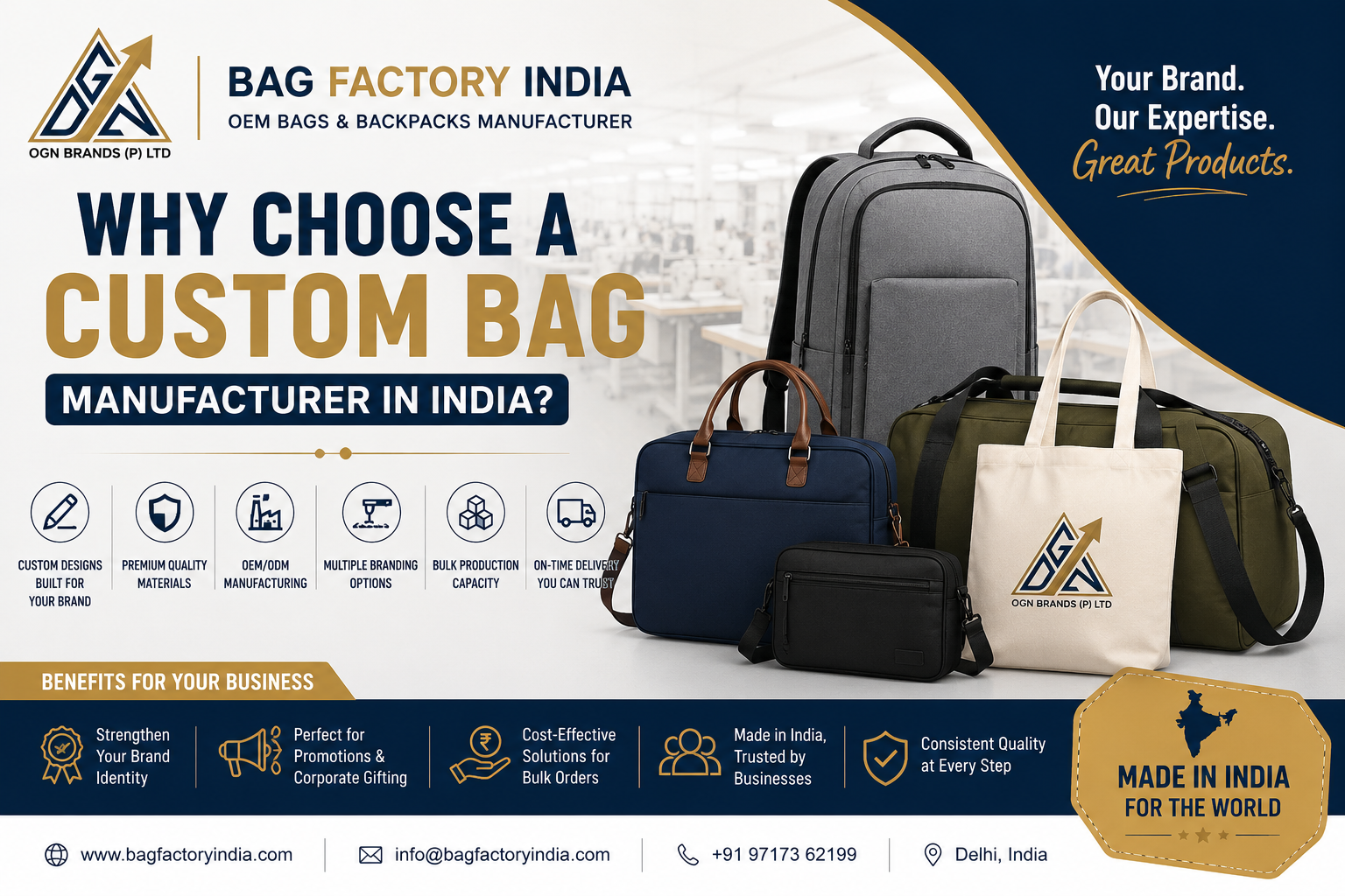  Top Bag Manufacturer in India,