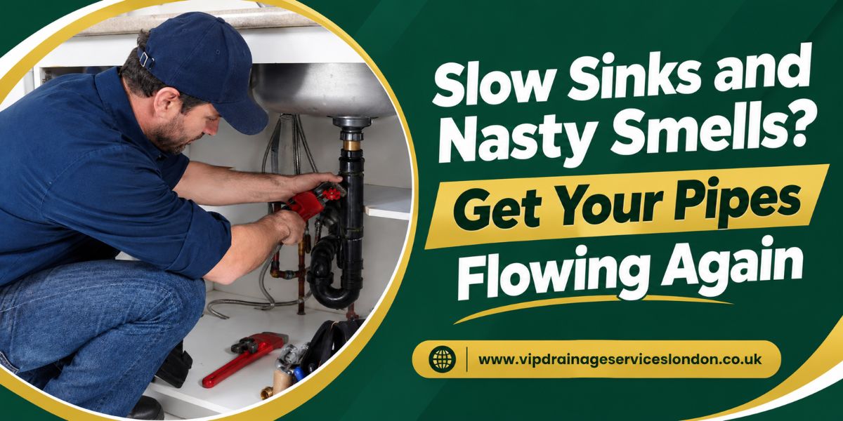  Slow Sinks and Nasty Smells? Get Your Pipes Flowing Again