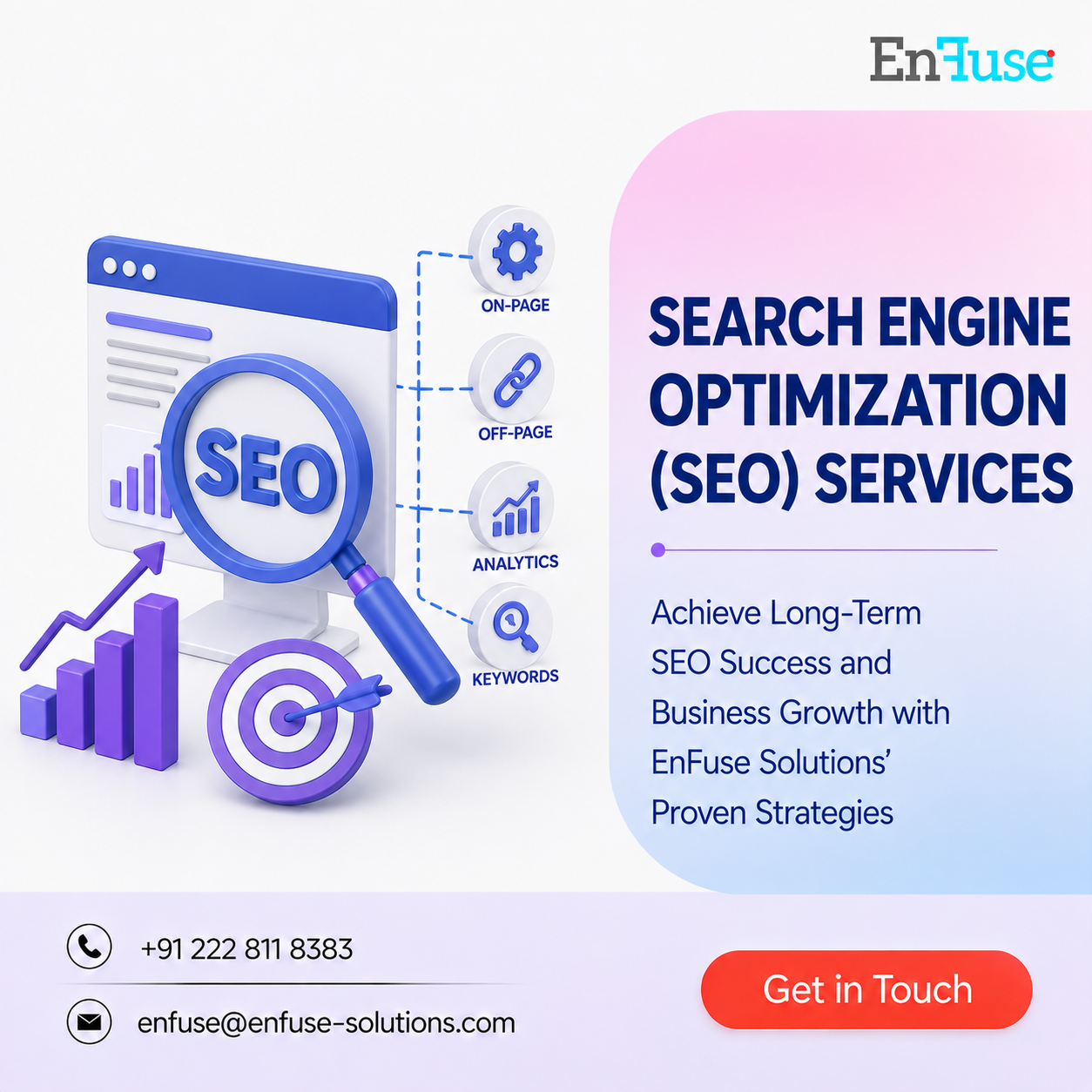  Achieve Long-Term SEO Success and Business Growth with EnFuse Solutions' Proven Strategies