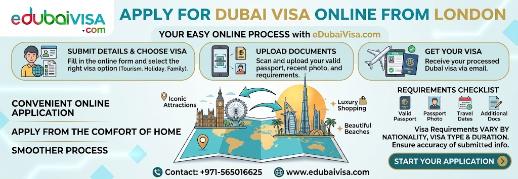  Dubai Visa for London Citizens