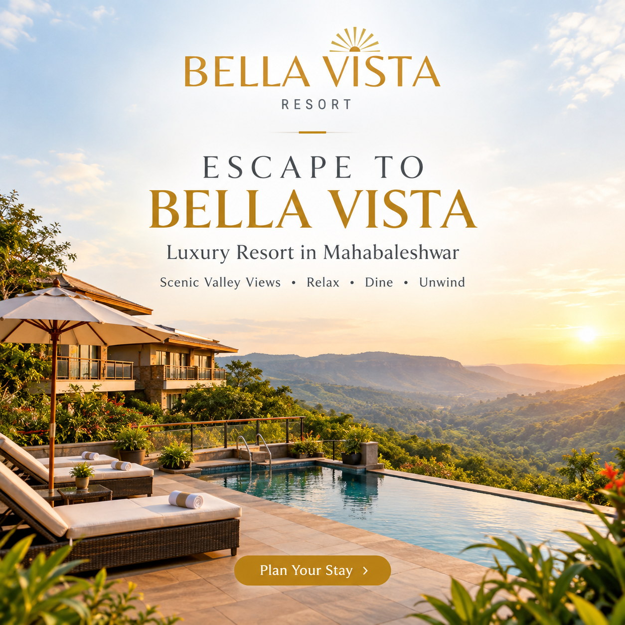  Luxury Resort in Mahabaleshwar – Bella Vista Resort