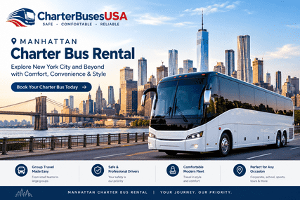  Manhattan Charter Bus Rental