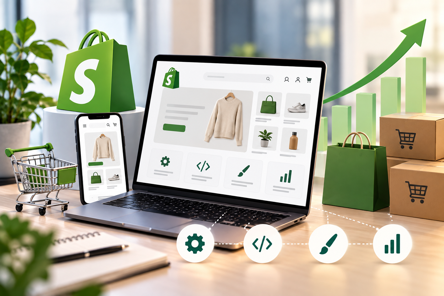  Custom Shopify Development Solutions for Growing Businesses