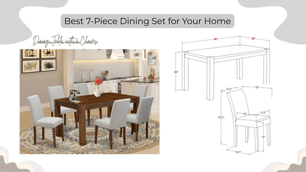  Ultimate 7-Piece Dining Set Guide | Buy Dining Table with 6 Chairs – The Savings Net
