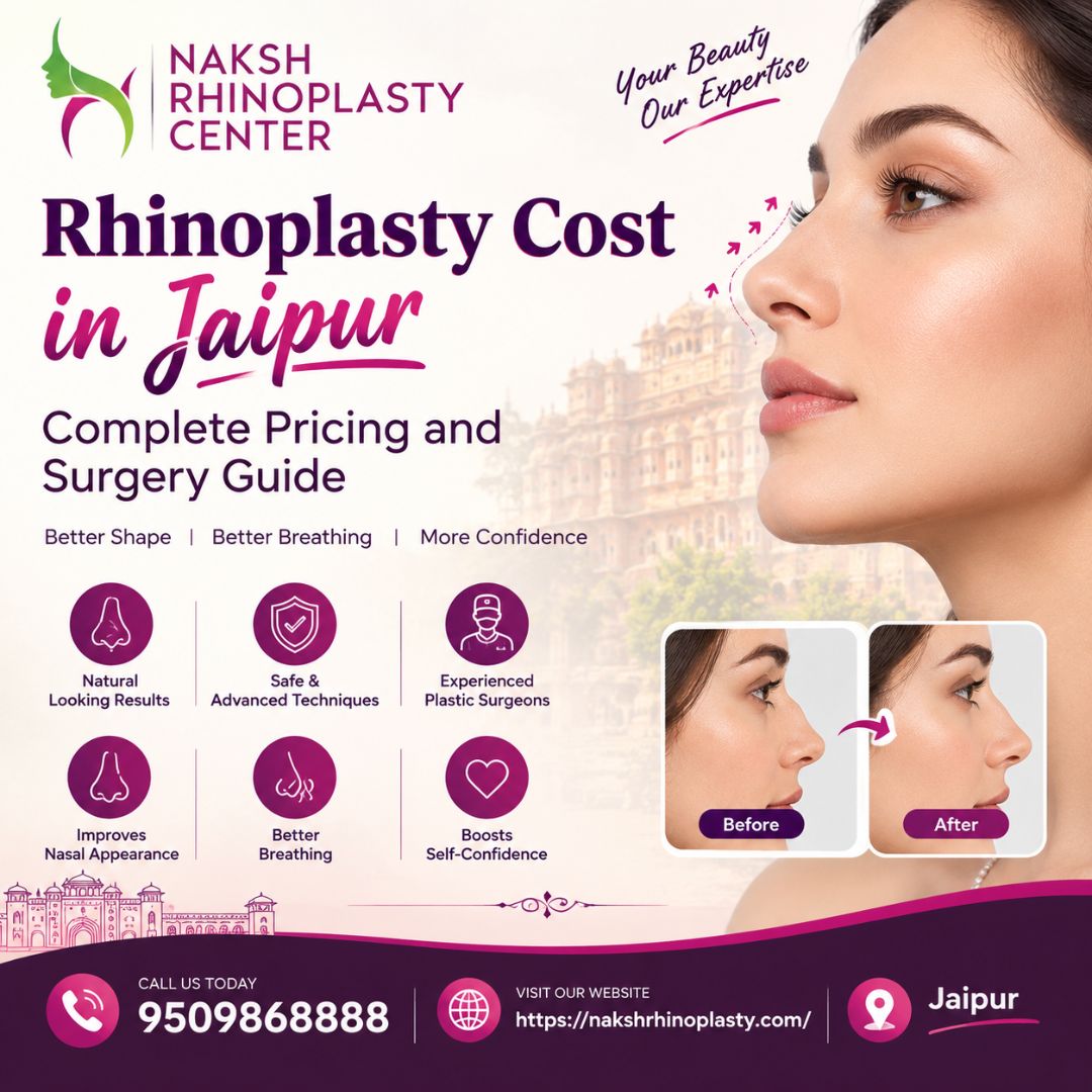  Rhinoplasty Cost in Jaipur Complete Pricing and Surgery Guide