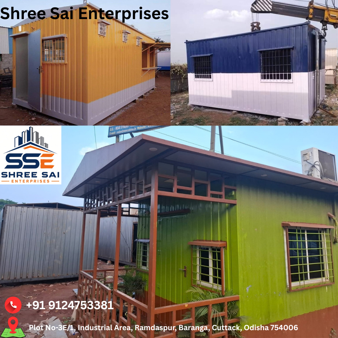  Portable Office Cabin Manufacturer in Bhubaneswar