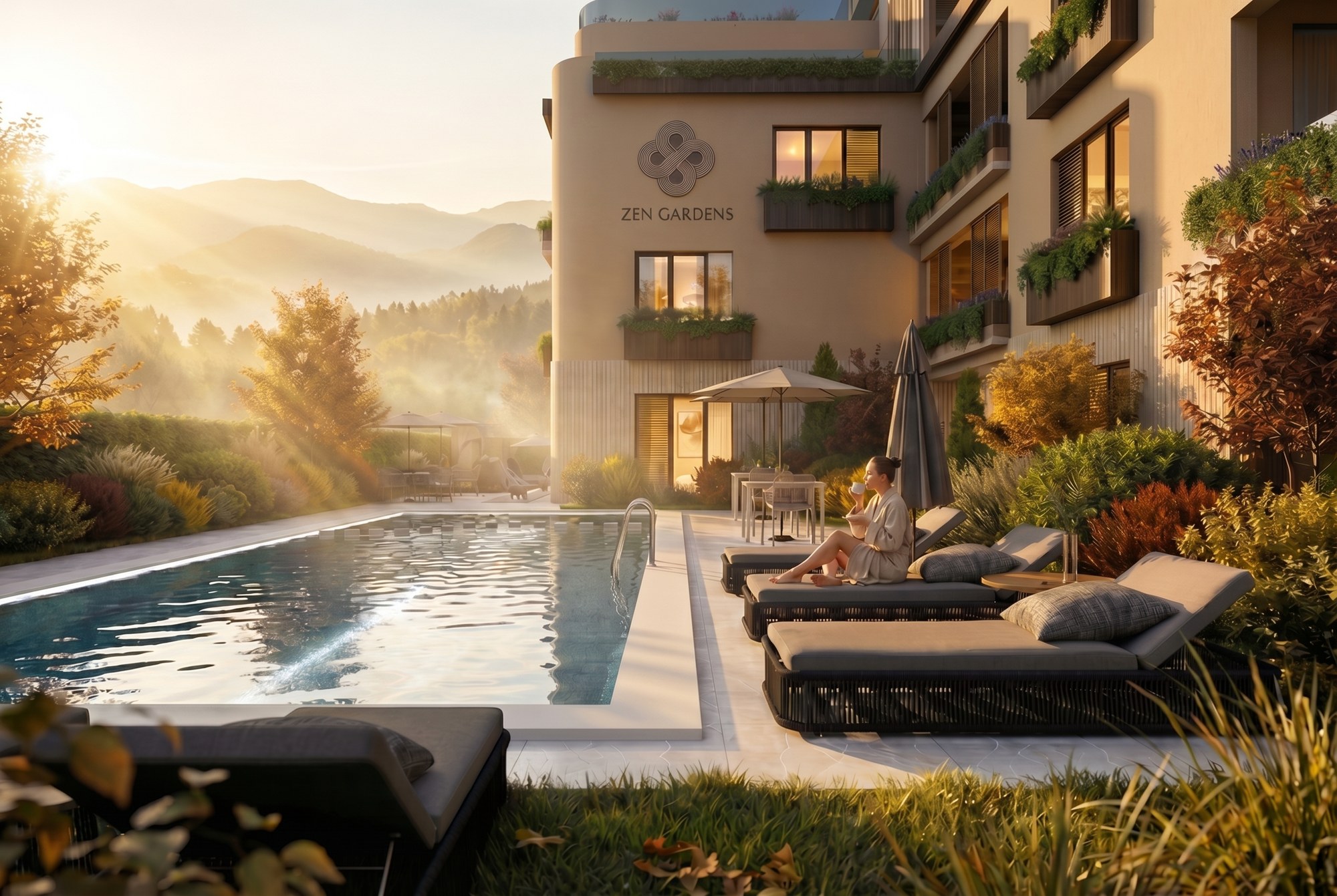  Zen Gardens - Apartment 87.8 sqm in Bar, Montenegro