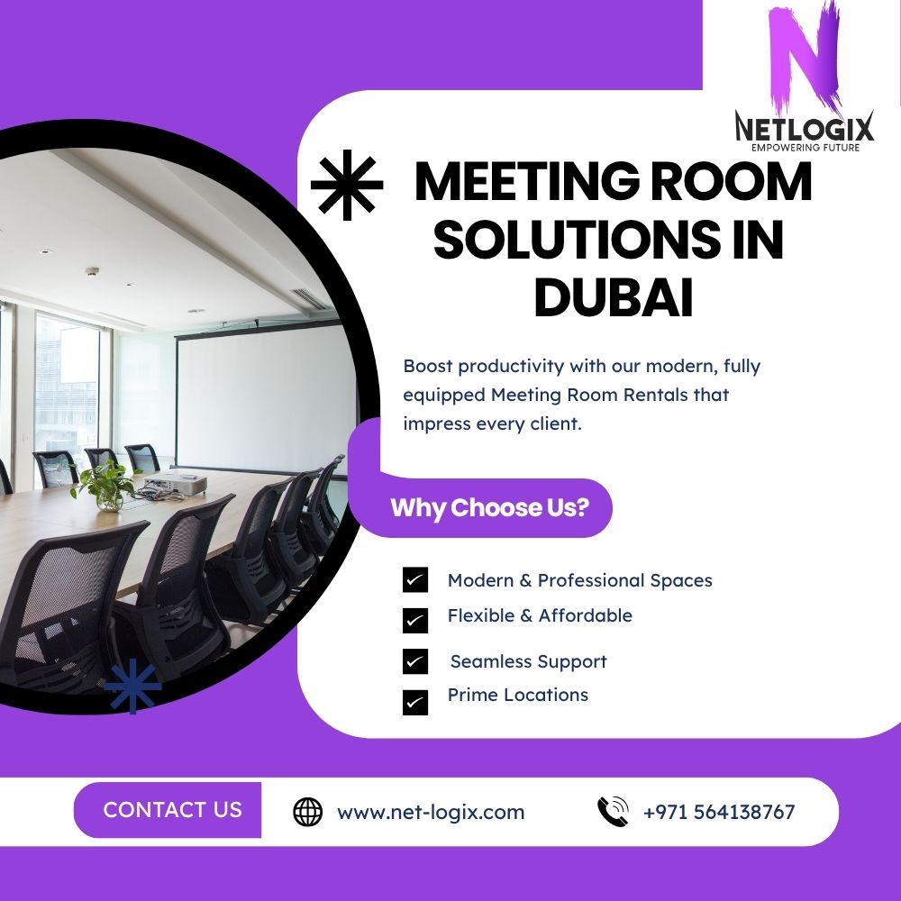  Customized Meeting Room Solutions in Dubai for Productive Office Meetings