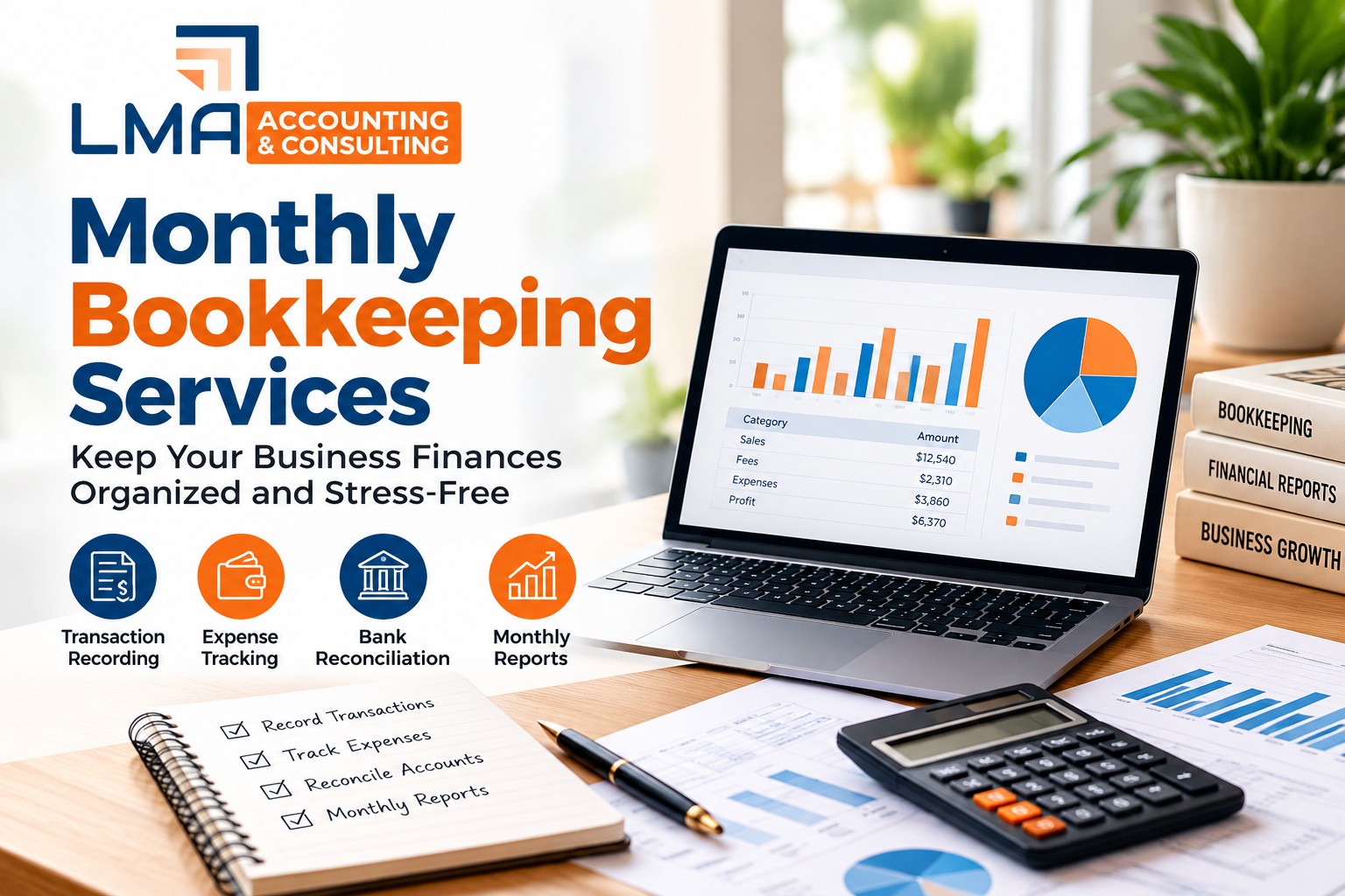  Trusted Monthly Bookkeeping Services for Better Financial Management