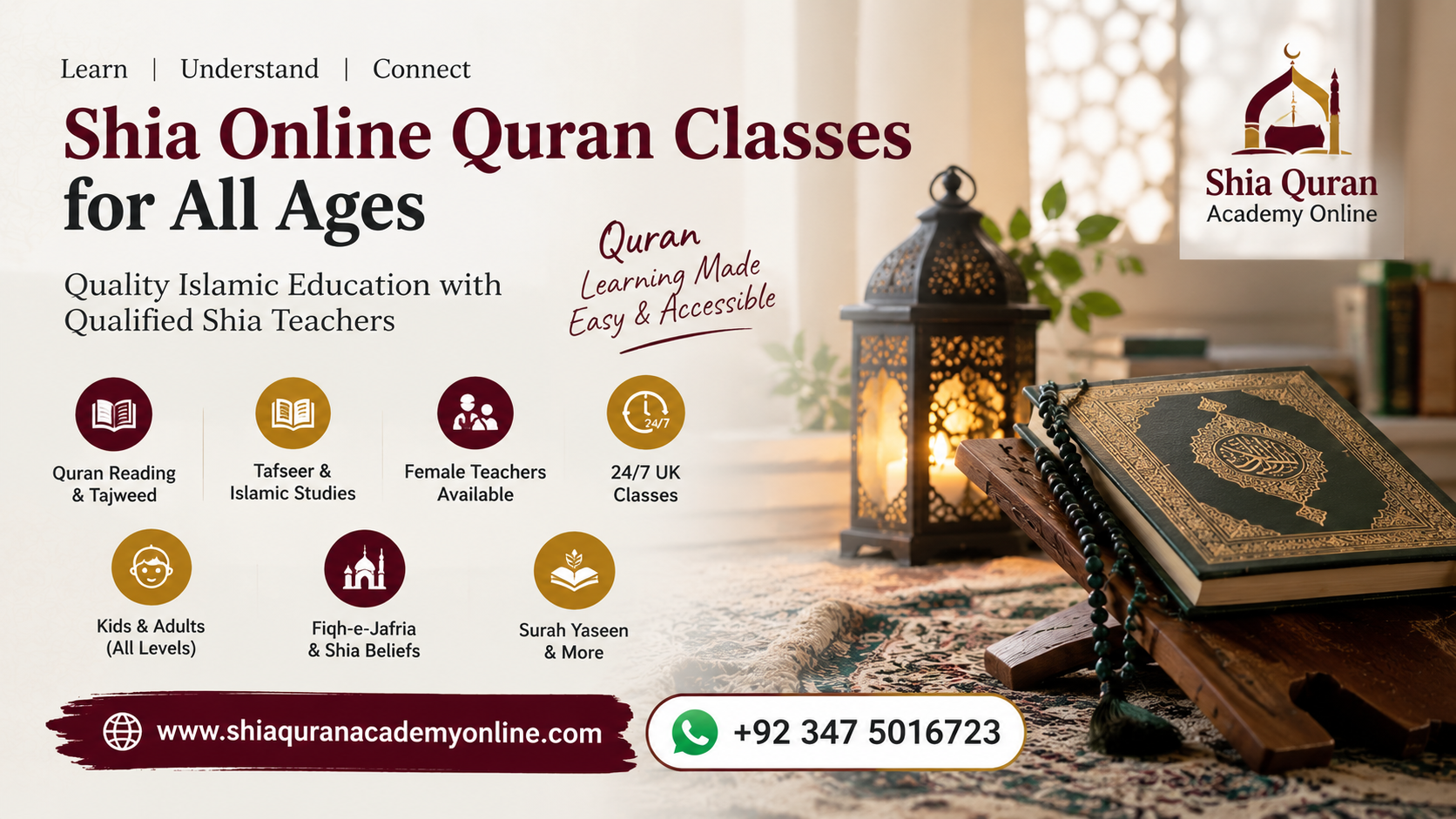  Shia Quran Academy Online Flexible Class Times Across the USA