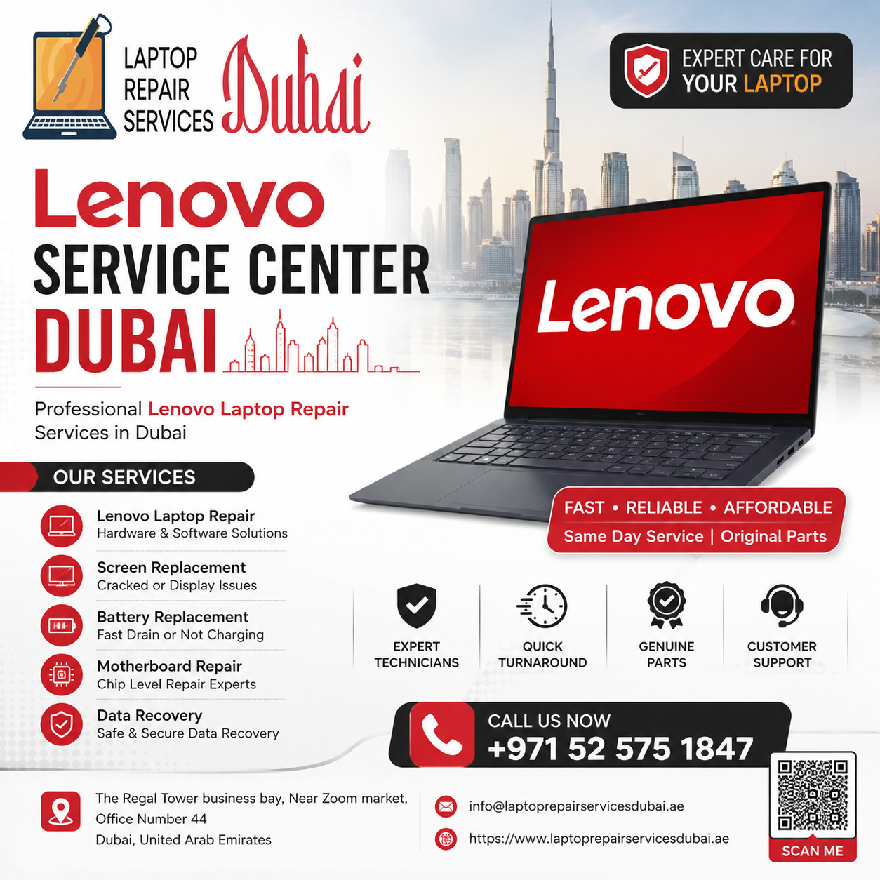  Lenovo Service Center Dubai – Reliable Laptop Repair Solutions