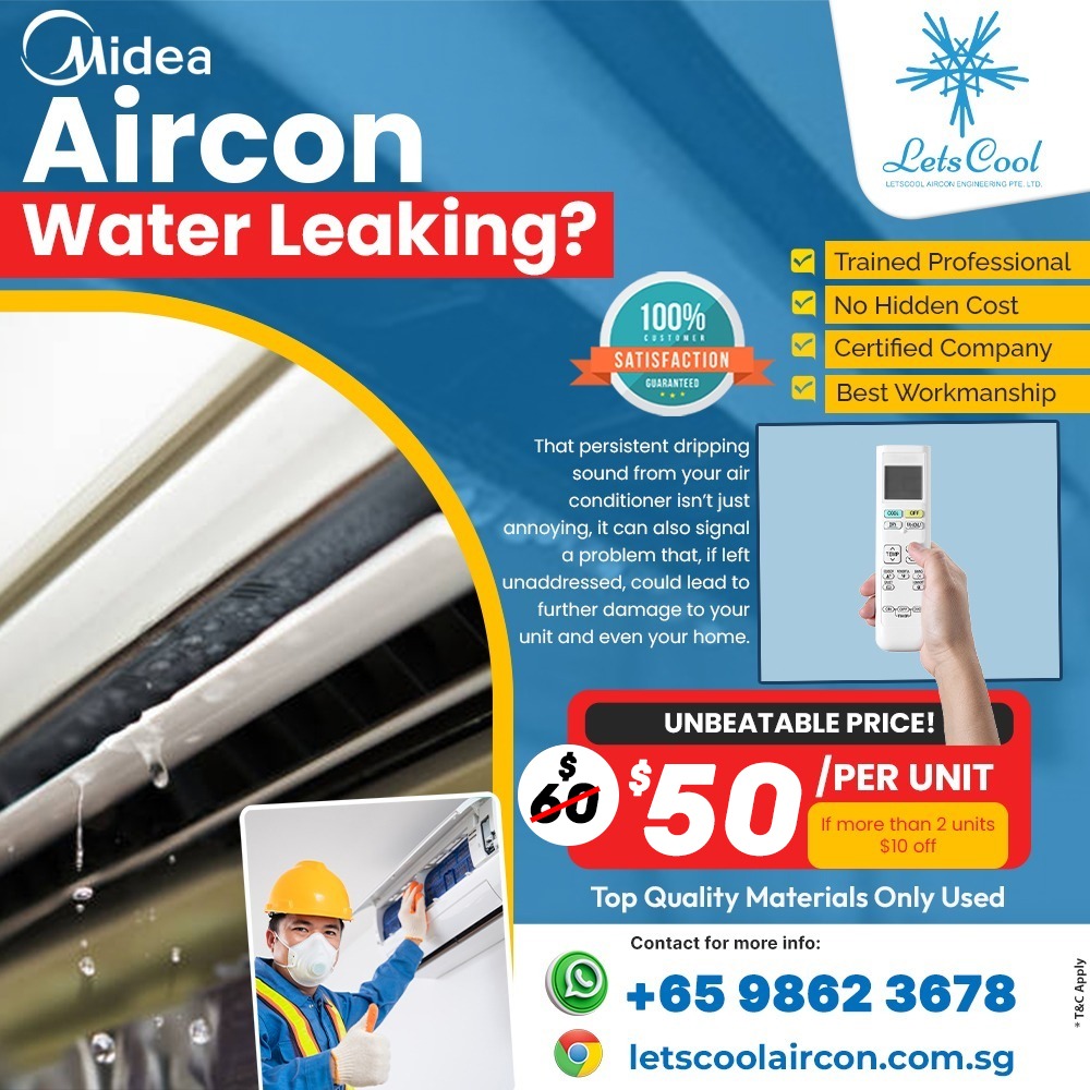  Midea Aircon Water Leaking