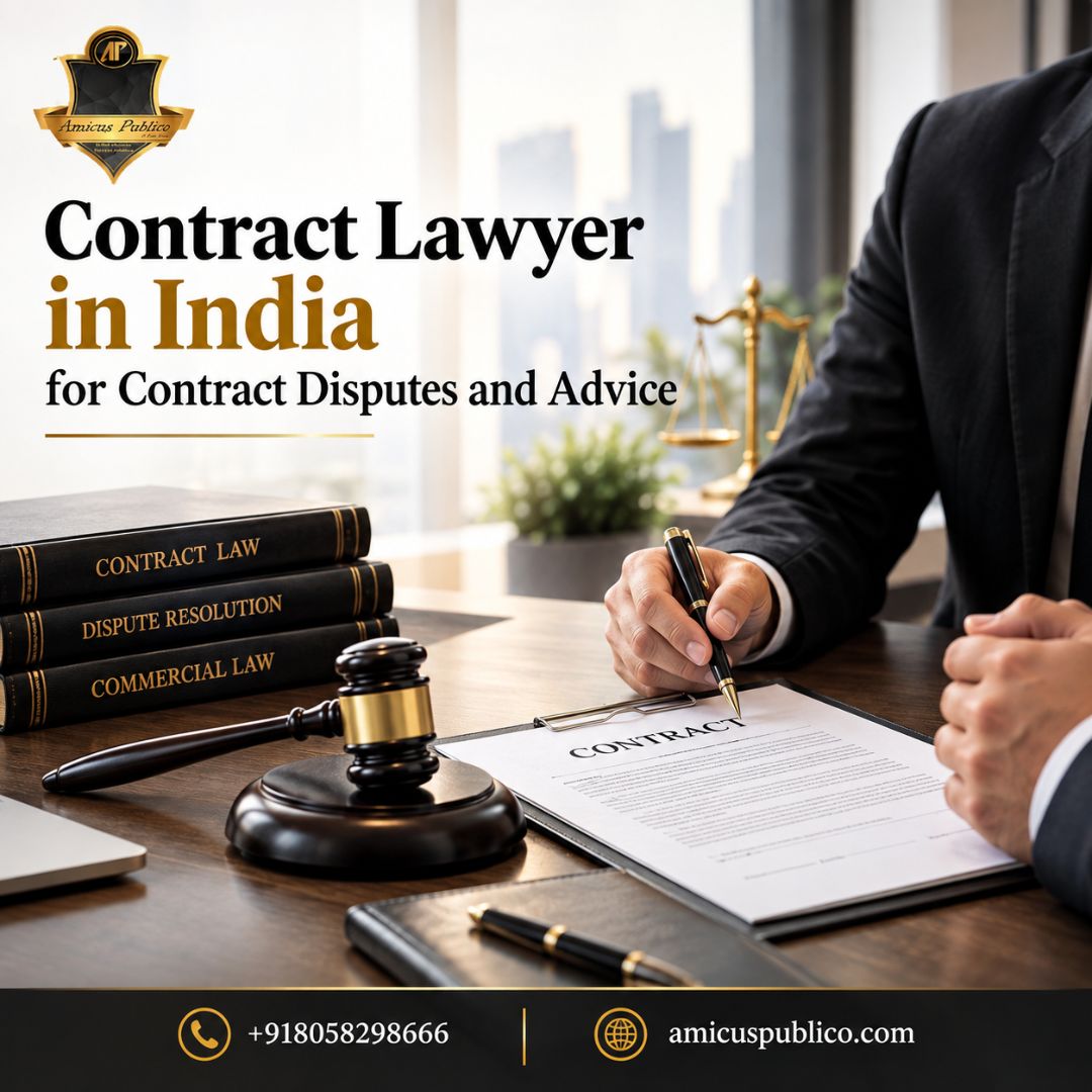  Contract Lawyer in India for Contract Disputes and Advice