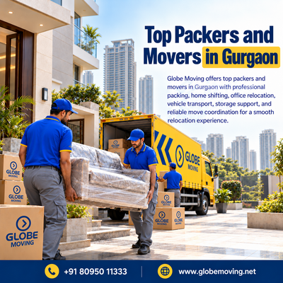  Top Packers and Movers in Gurgaon