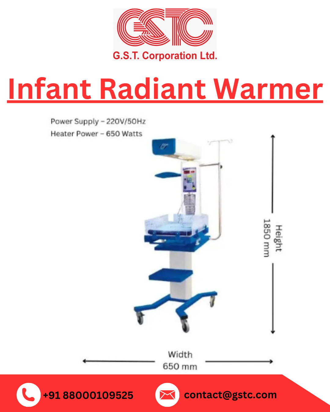  Infant Radiant Warmer Manufacturer for Newborn Baby Care