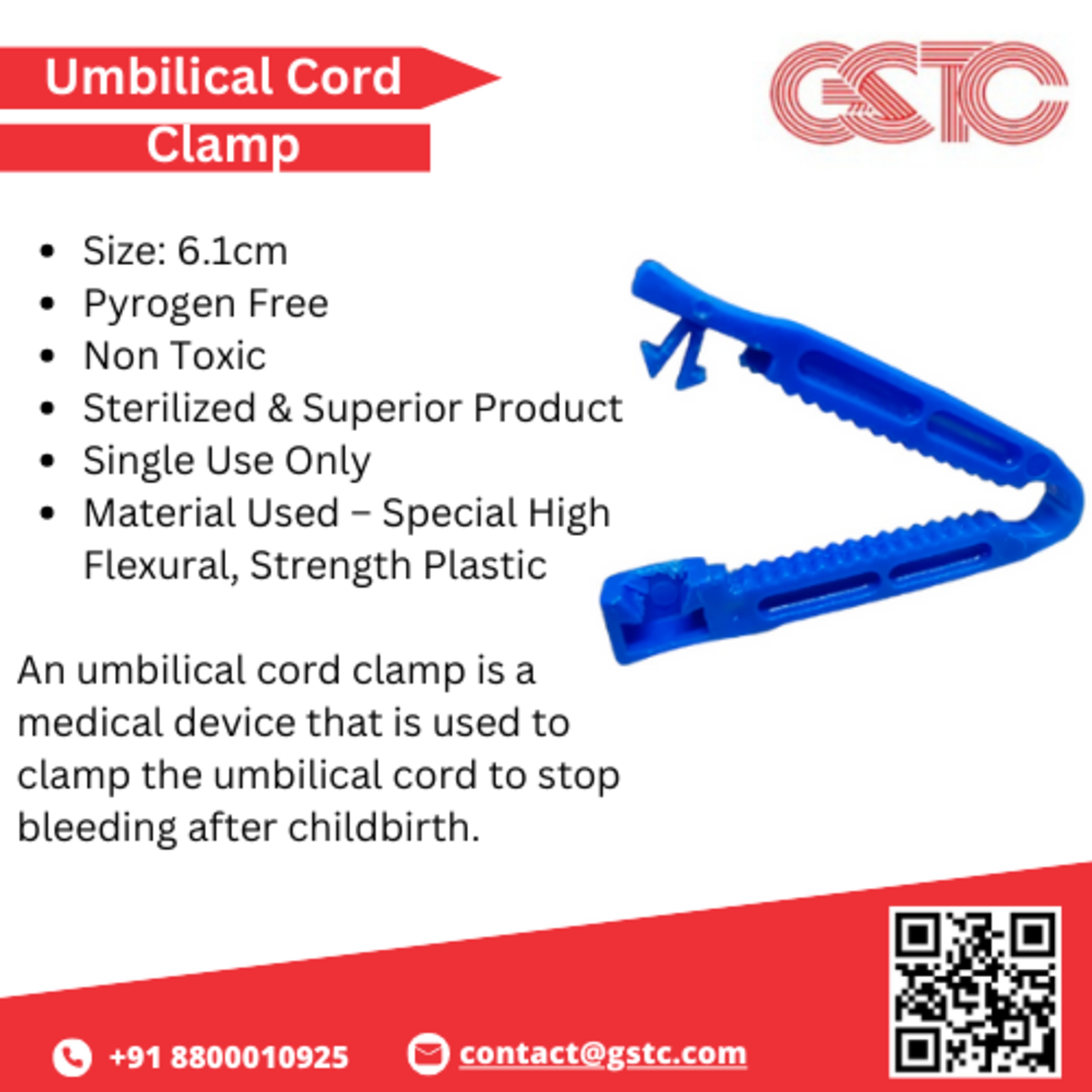  Buy Umbilical Cord Clamp Supplier from India