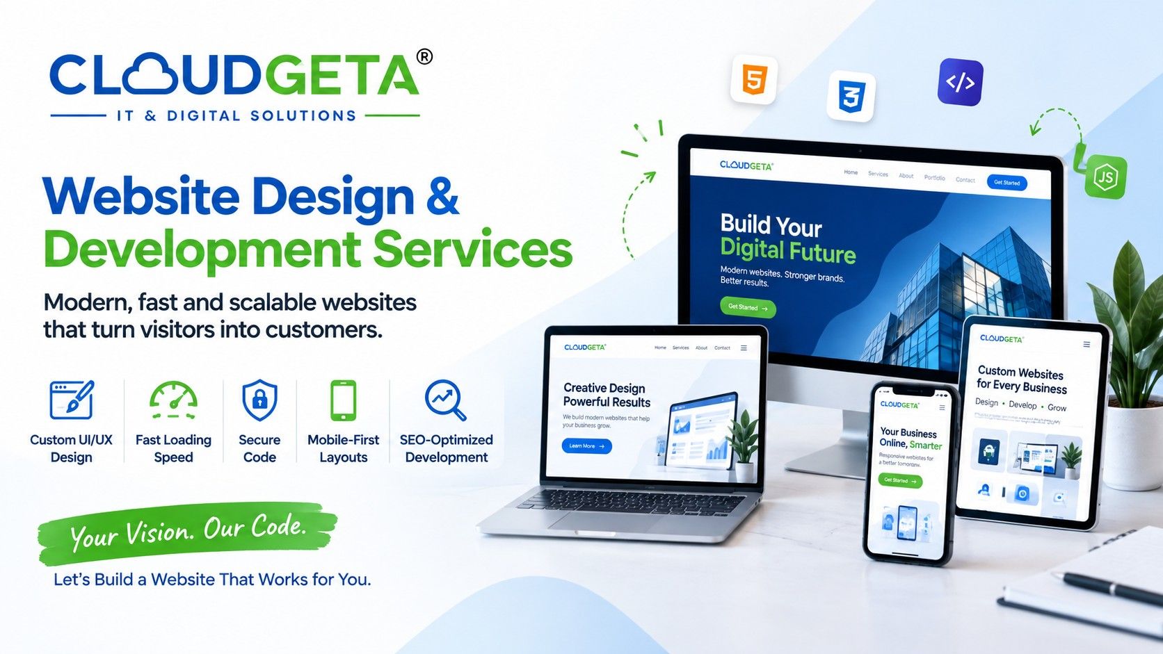  Launch Your Business With Expert Website Design & Development
