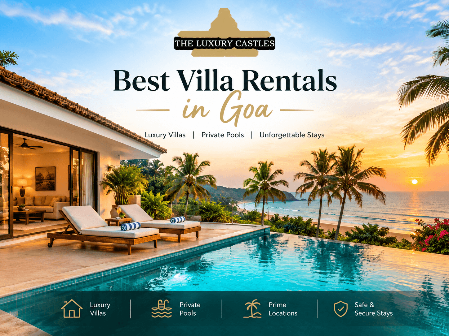  Premium Villa Rentals in Goa