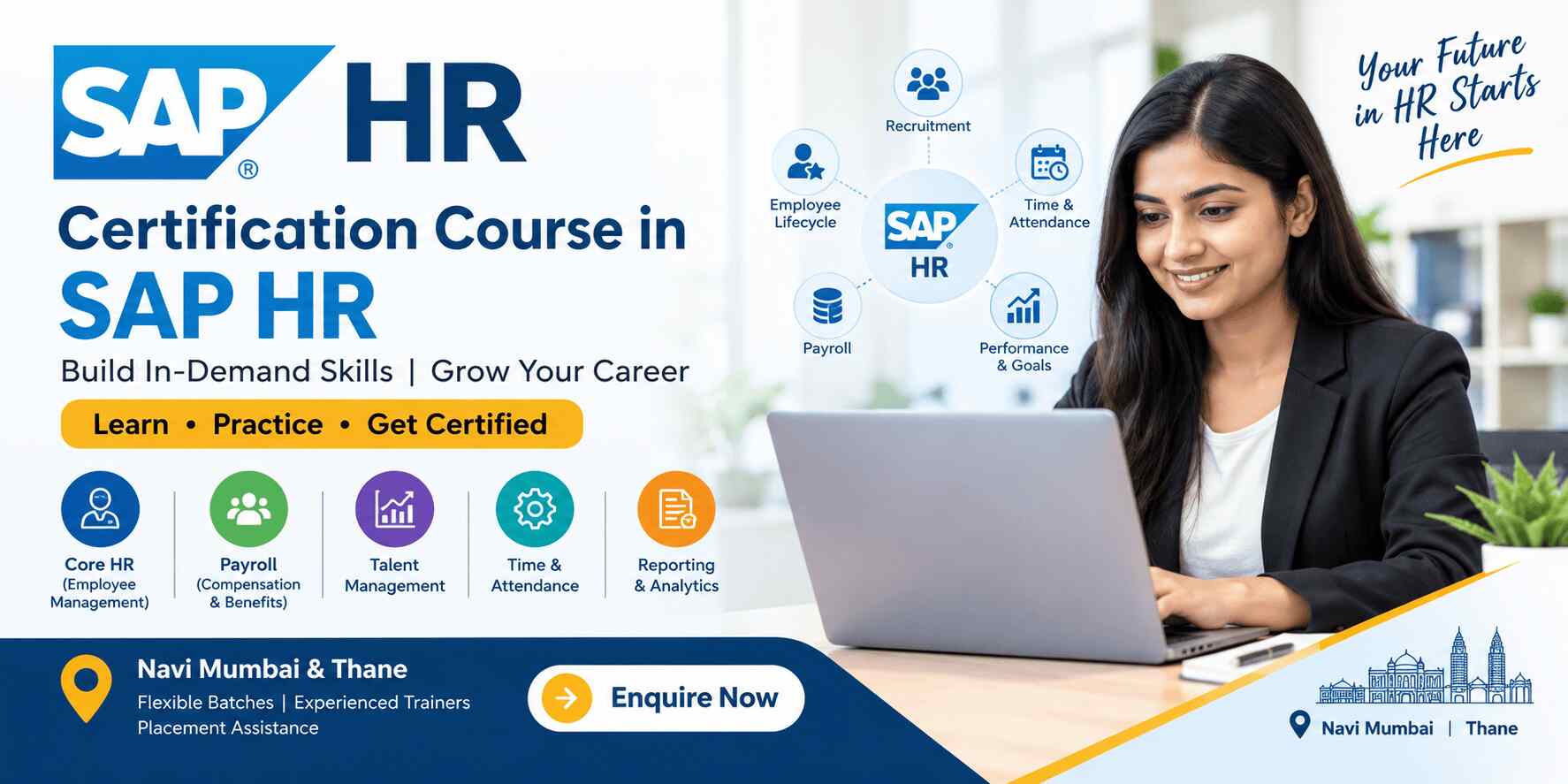  SAP HR Course with Placement in Thane & Navi Mumbai | YuHasPro