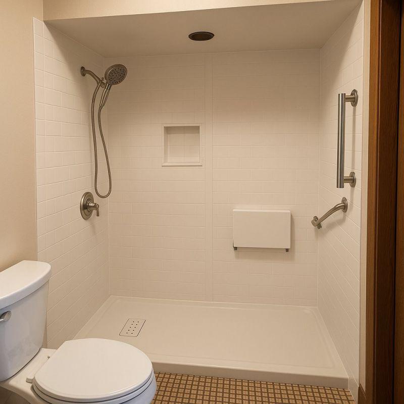  Stone-Look Grout Free Shower Walls Pensacola FL