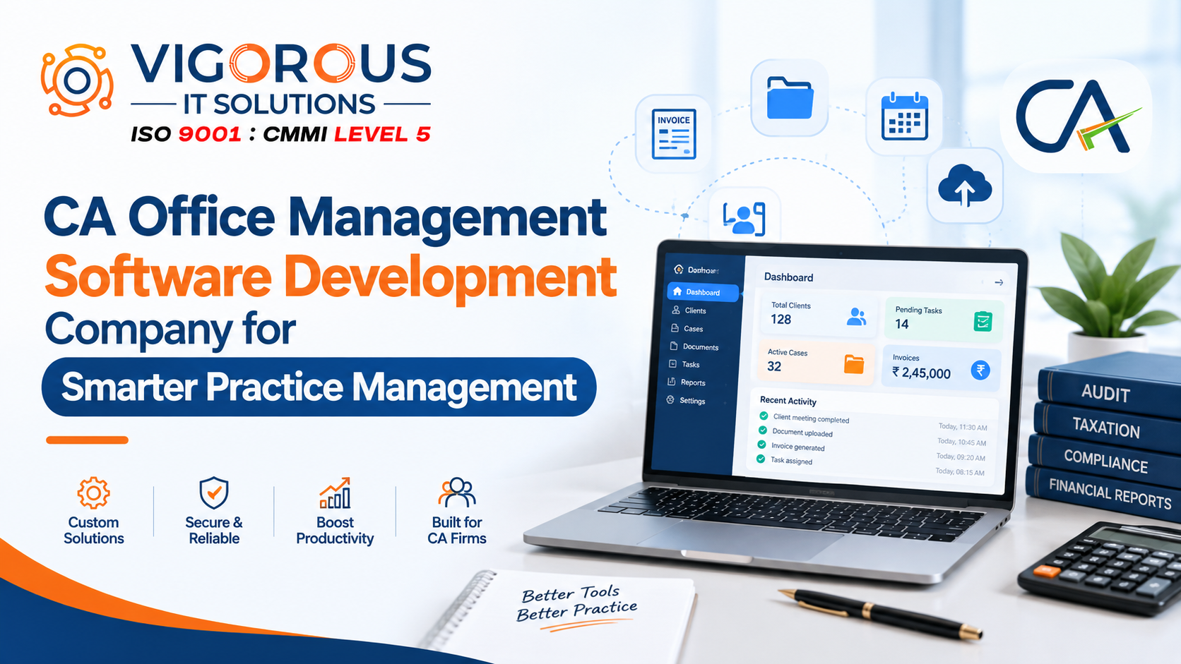  CA Office Management Software Development Company for Smarter Practice Management
