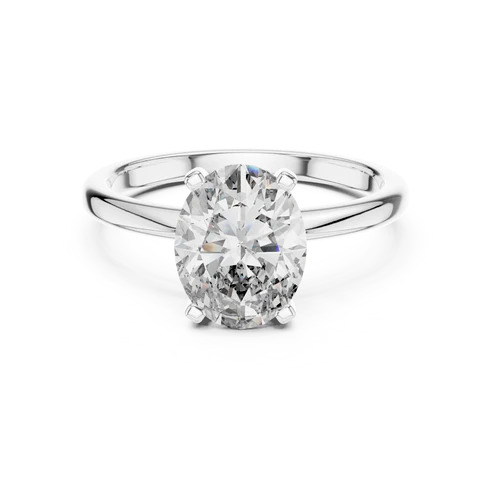  Oval Moissanite Engagement Rings | Certified Brilliance, Handcrafted Settings