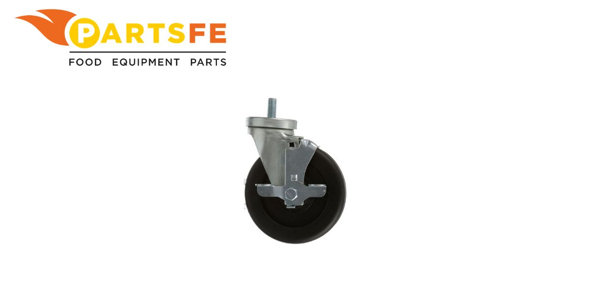  TRUE 830221 Swivel Caster with Brake 5" 1/2-13" Stem