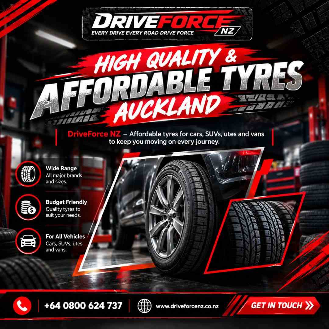  Affordable Tyres Auckland | Drive Force