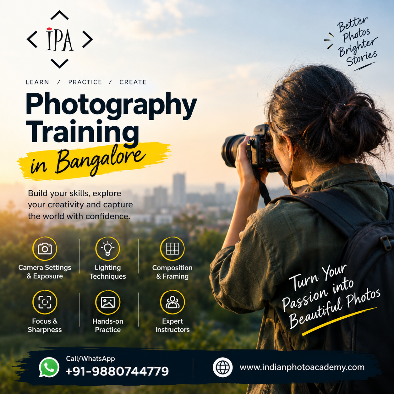  IPA photography training in Bangalore