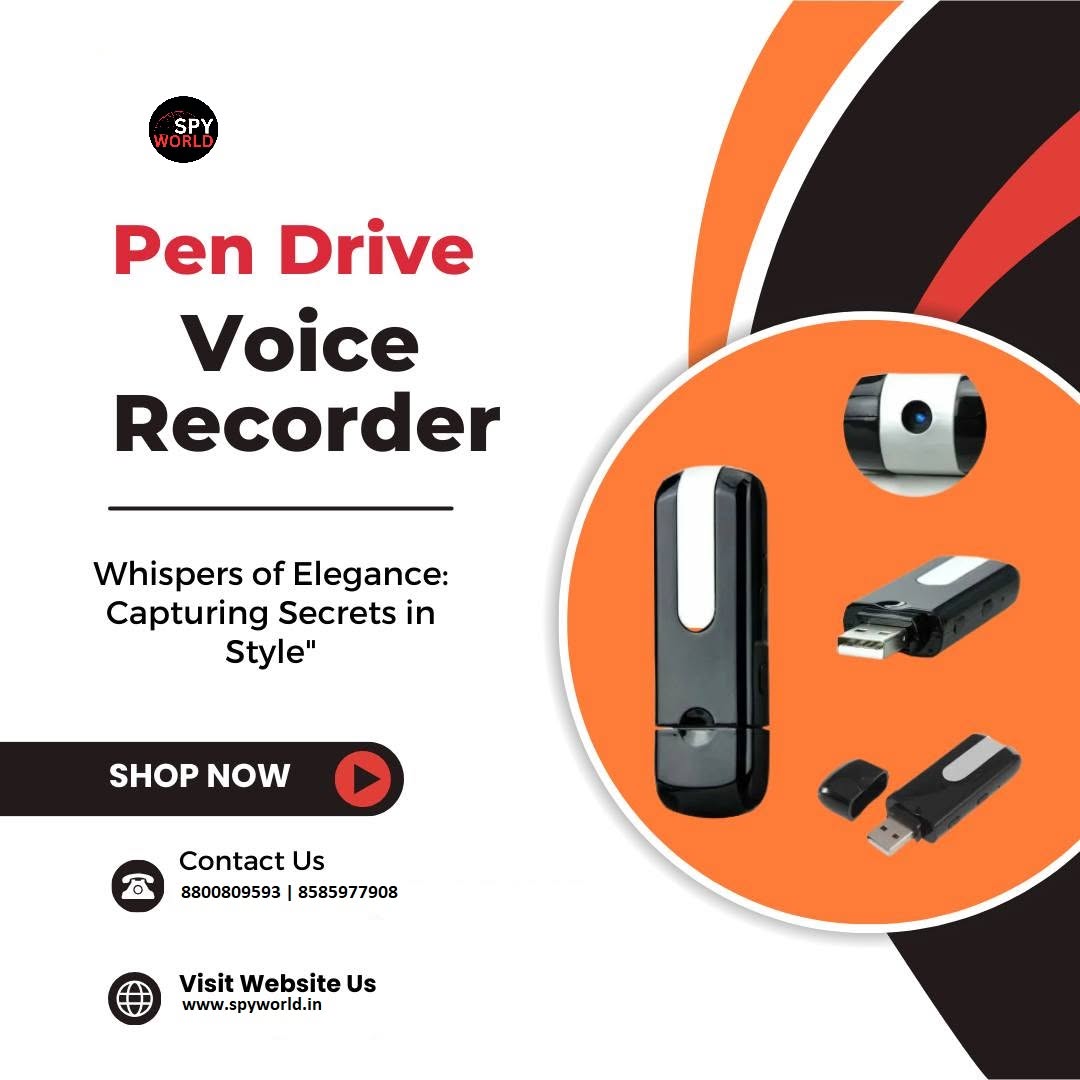  Hidden Voice Recorder Device for Room Shop in Greater Noida By Spyworld