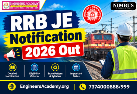  RRB JE Syllabus 2026 for CE, EE and ME | Engineers Aacademy