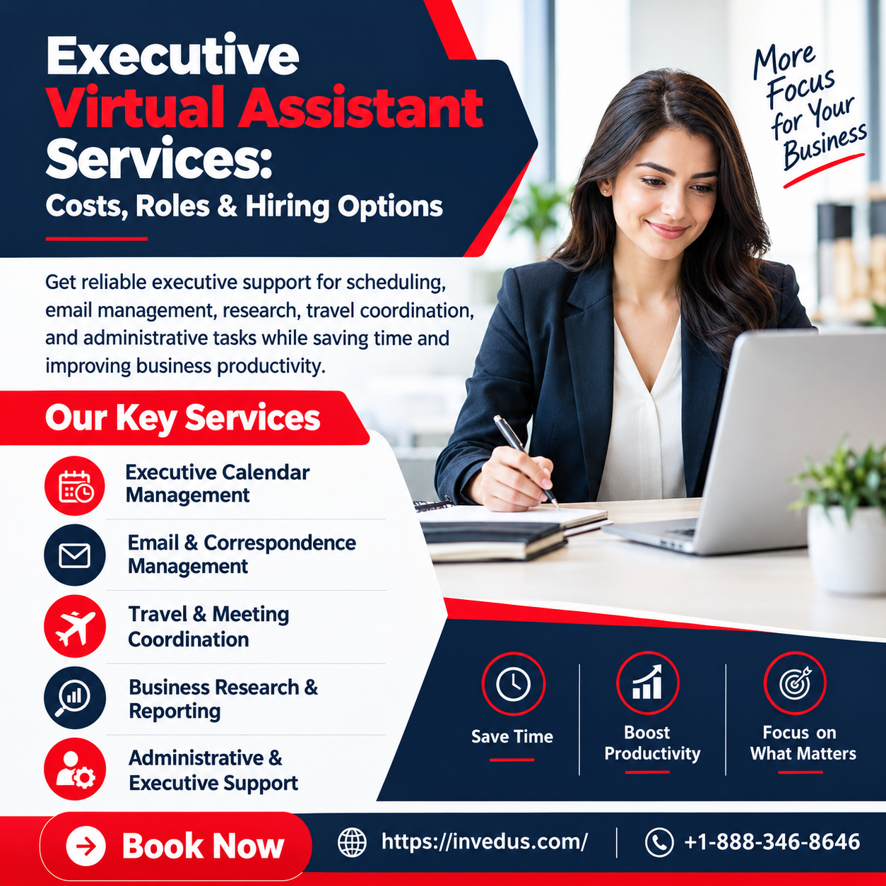  Executive Virtual Assistant Services: Save Time, Cut Costs & Scale Business Support