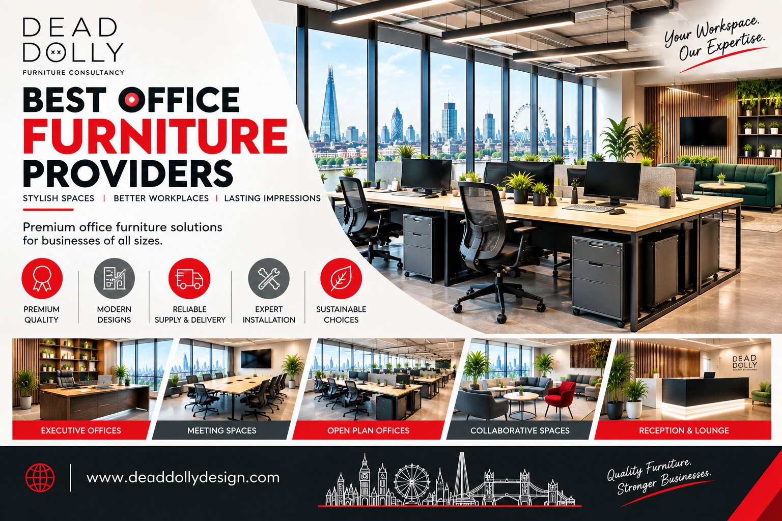  Best Office Furniture Providers: How to Choose Furniture for a Better Workplace