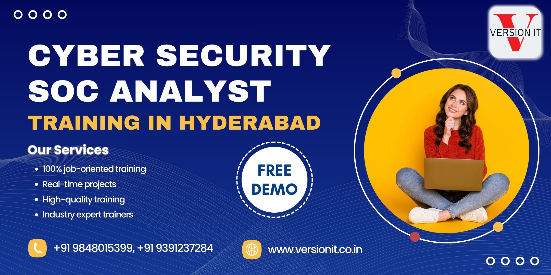  Cyber Security SOC Analyst Training in Hyderabad | SOC Course