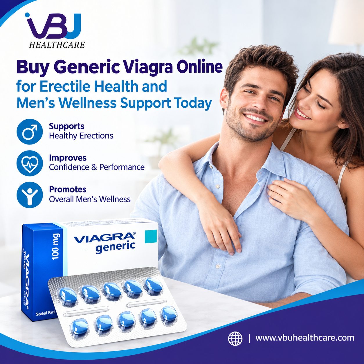  Buy Generic Viagra Online for Erectile Health and Men’s Wellness Support Today