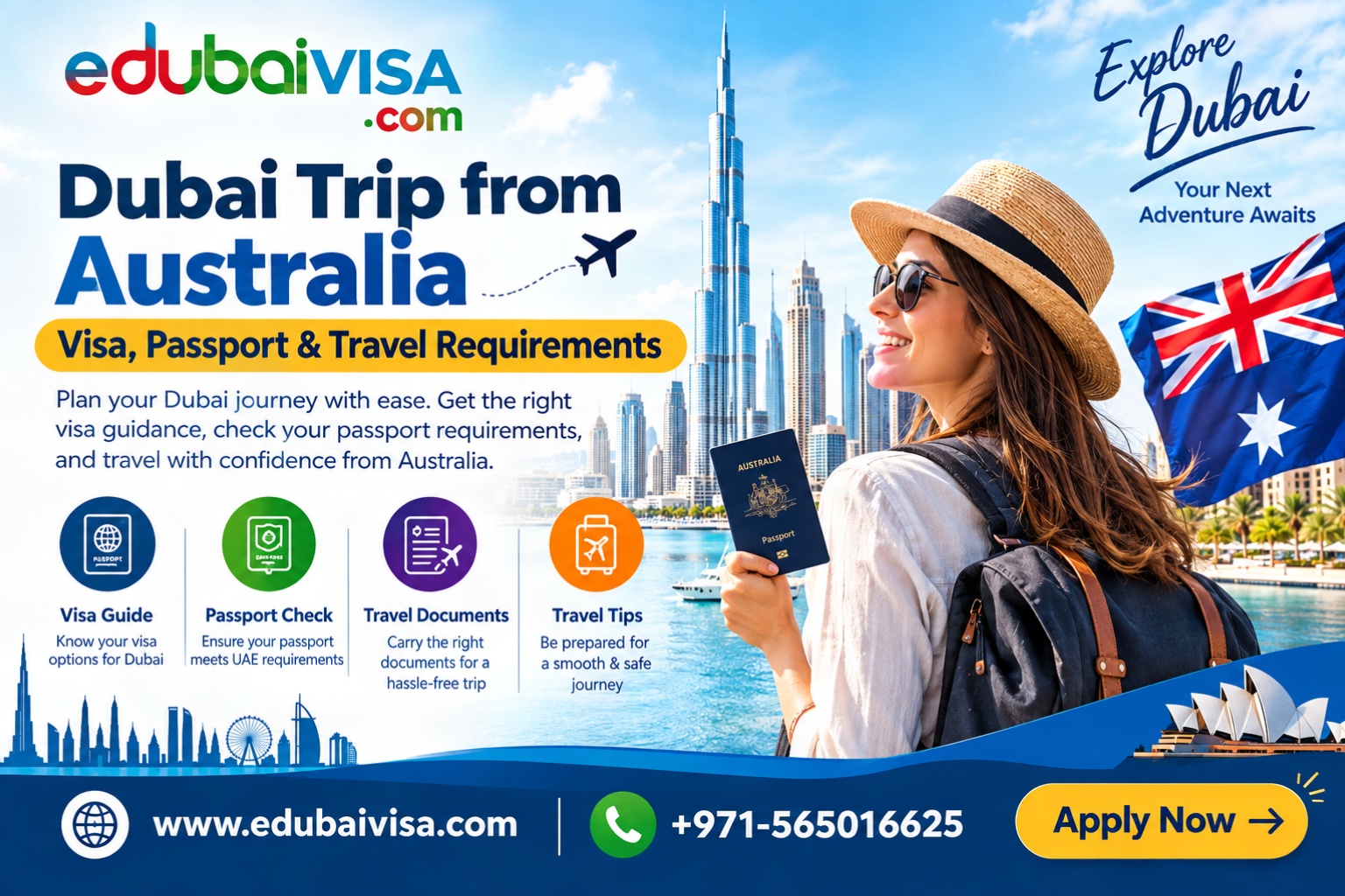  Dubai Trip from Australia – Visa, Passport & Travel Requirements