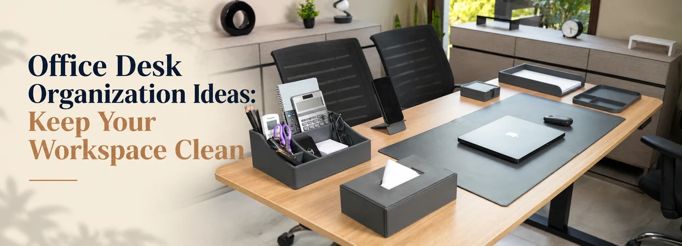  7 Powerful Office Desk Organizer Ideas for a Cleaner Workspace
